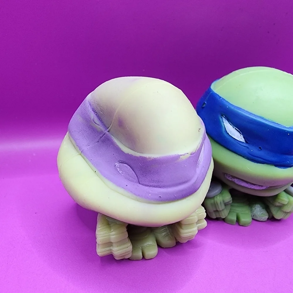3 TMNT Mashems Lot Mash'ems (one is deflated)